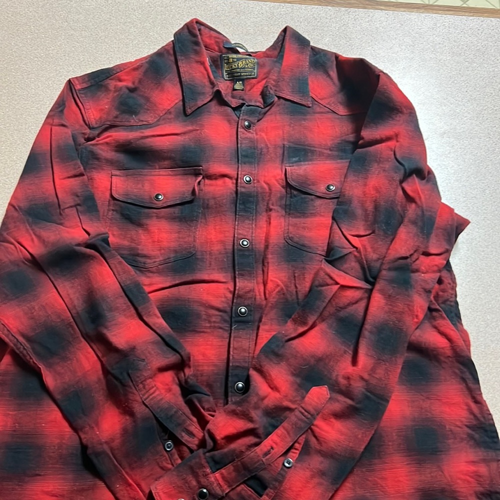 Men’s Lucky Brand Plaid Flannel